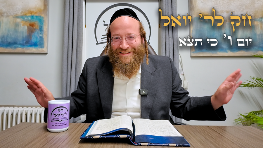 Chok L'Yisroel: Ki Seitzei, Day 6 | R' Yoel Lebovits (Ep. 289)