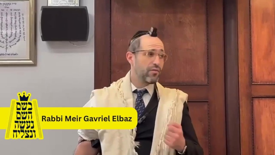 Rabbi Meir Gavriel Elbaz: Oneg Shabbat