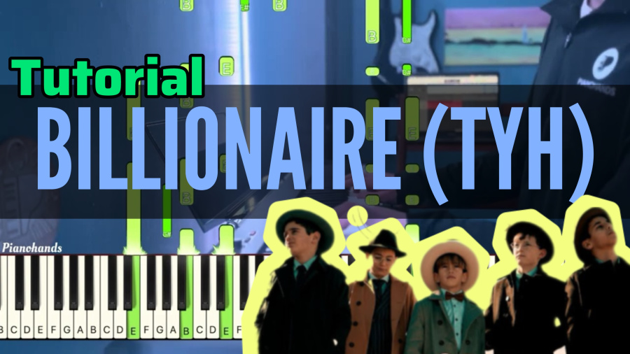 How To Play Billionaire (TYH Boys) on Piano | Tutorial