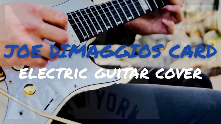 Joe DiMaggio's Card Electric Guitar Cover - Abie Rotenberg (Journeys)