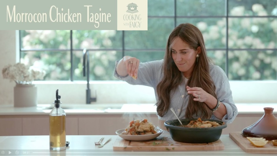 Cooking with Faigy | Moroccan Chicken Tagine