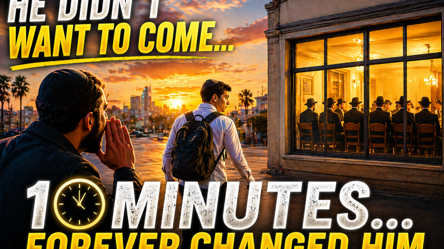 10 Minutes Now...But Years Before...- The Power of Tefillah!