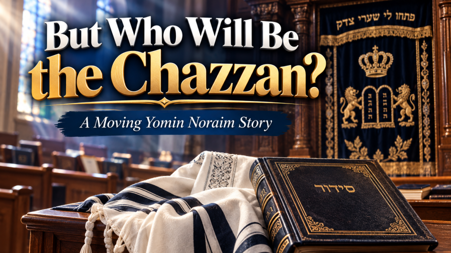 But Who Will Be the Chazzan? A Moving Yomin Noraim Story