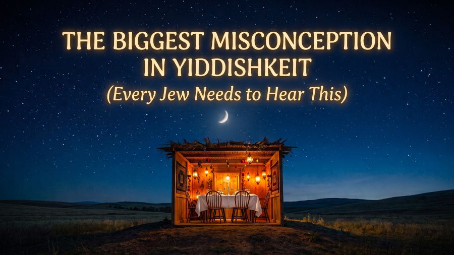 The Biggest Misconception in Yiddishkeit (Every Jew Needs To Hear This)