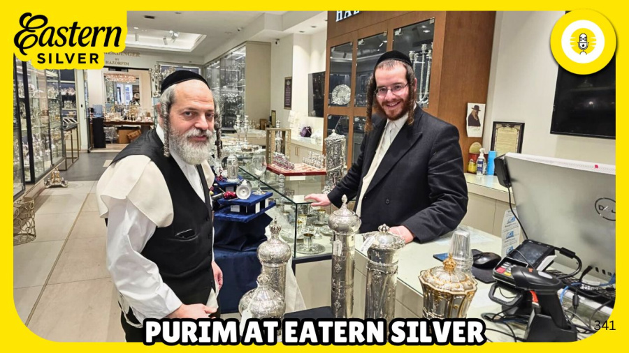 INSANE Silver Megillah Holders & Luxury Mishloach Manos at Eastern Silver - The Perlowitz Show