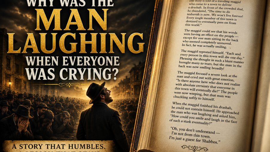 Elul Sparks #11- Why was the Man laughing When Everyone was Crying?!