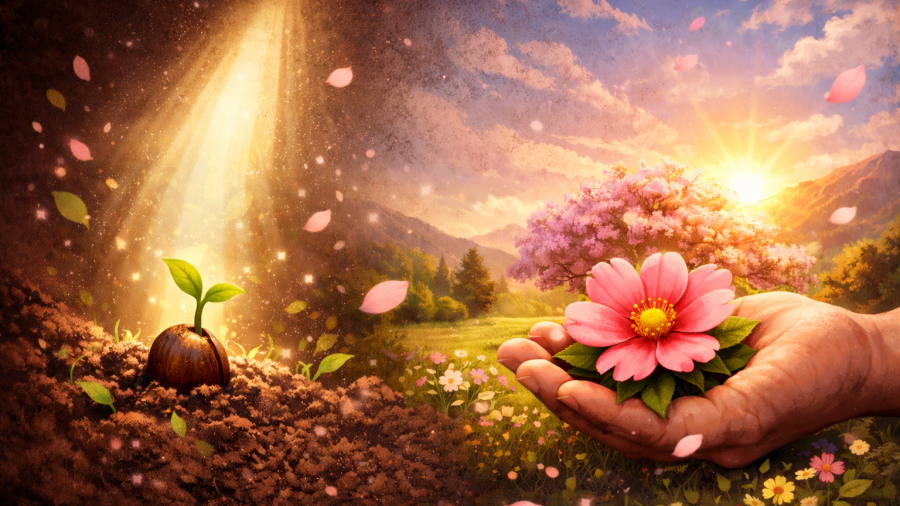 Sparks of Wisdom #50!-The Seed Will Blossom