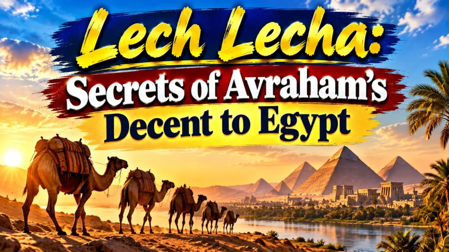 Lech Lecha: Secrets of Avraham's Decent to Egypt 🐫🐪🐫 