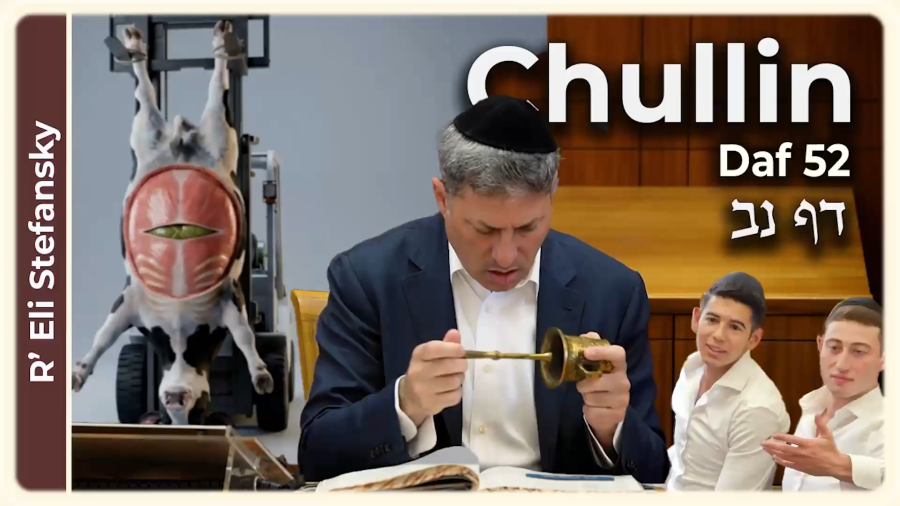 Daf Yomi Chullin Daf 52 by R’ Eli Stefansky
