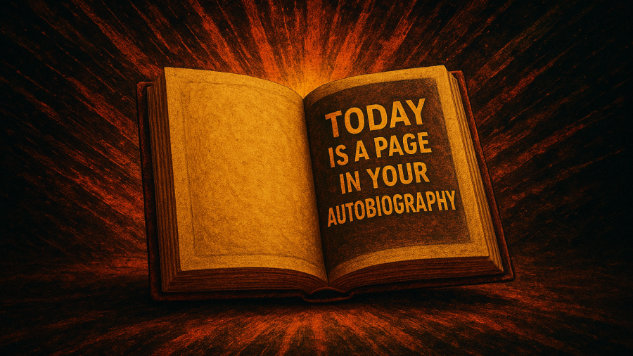 Sparks of Wisdom #33- Today is a Page!