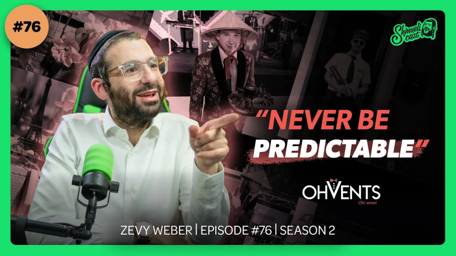 "Don't be afraid to Stand out" - Zevy Weber | Shmueli Cast #76 | Yiddish