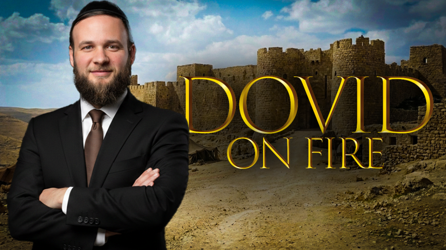 Dovid Hamelech On Fire