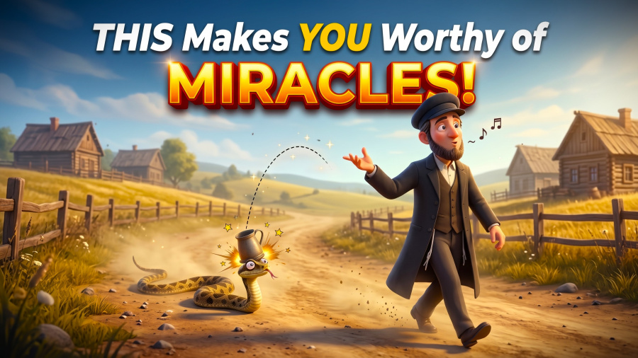 THIS Makes YOU Worthy of MIRACLES! | Mesilas Yesharim 053