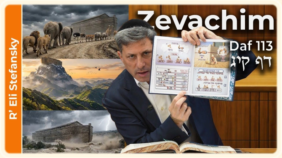 Daf Yomi Zevachim Daf 113 by R' Eli Stefansky