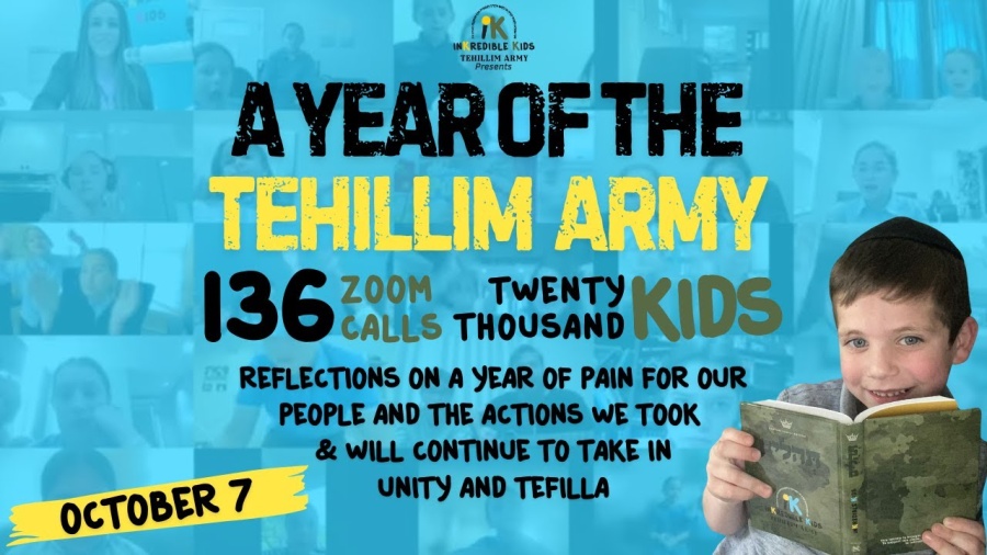 October 7: A Year of Tehillim Army