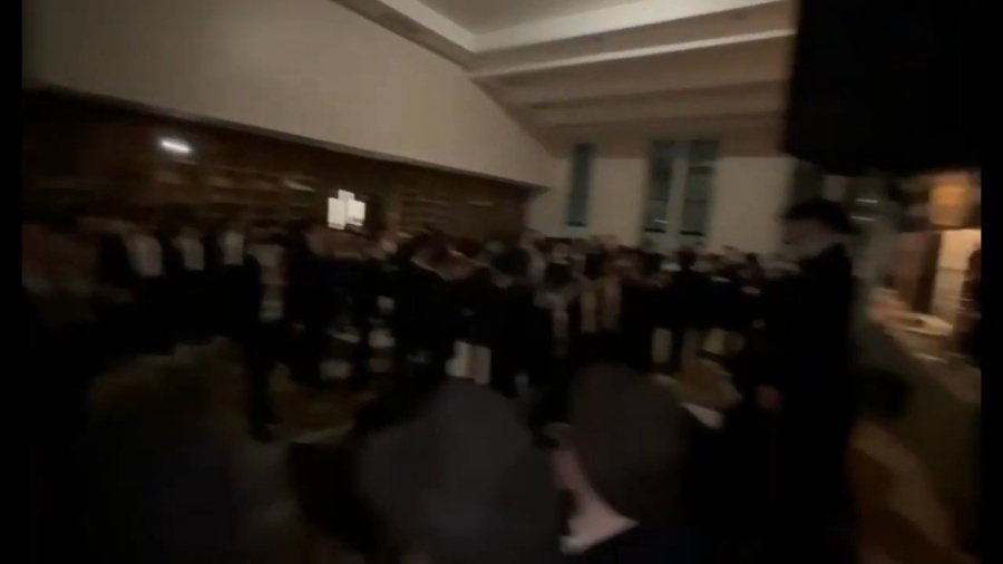 R' Shloime Taussig Rocking A Siyem In Yeshivas Torah Yisroel In Lakewood