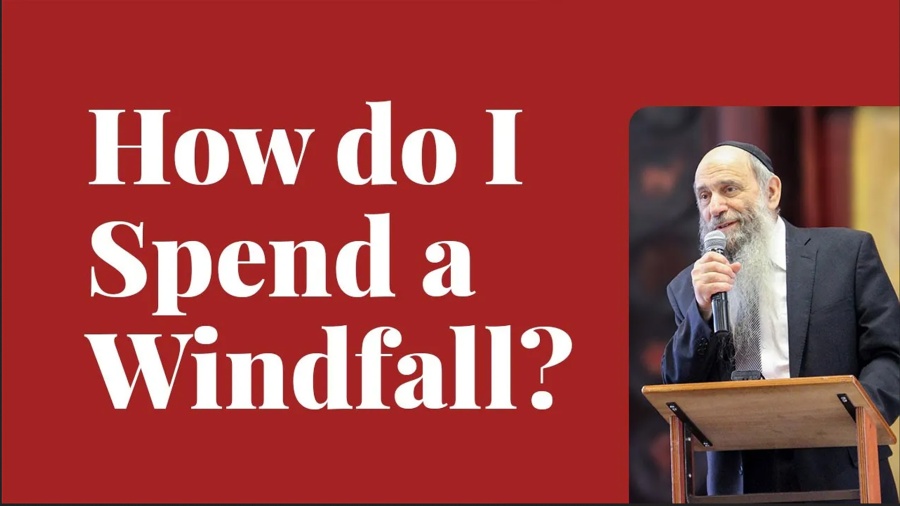 I just made a lot of money - what should I do with it? | Ask the Rabbi Live with Rabbi Chaim Mintz