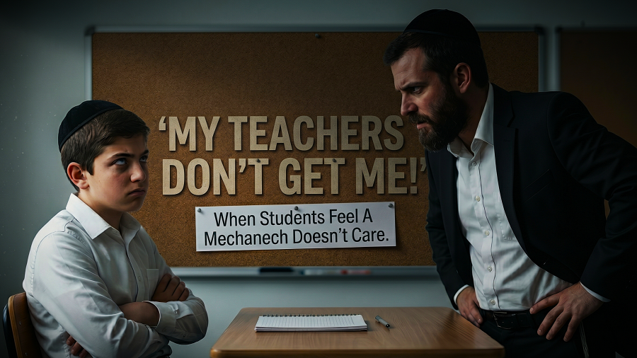 "My Teachers Don't Get Me!" When Students Feel A Mechanech Doesn't Care | Questions & Clarity 030