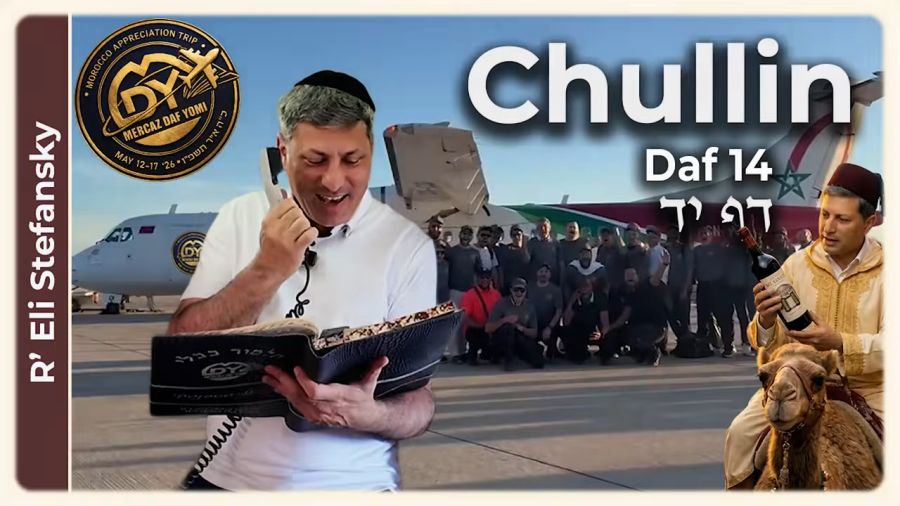 Daf Yomi Chullin Daf 14 by R’ Eli Stefansky