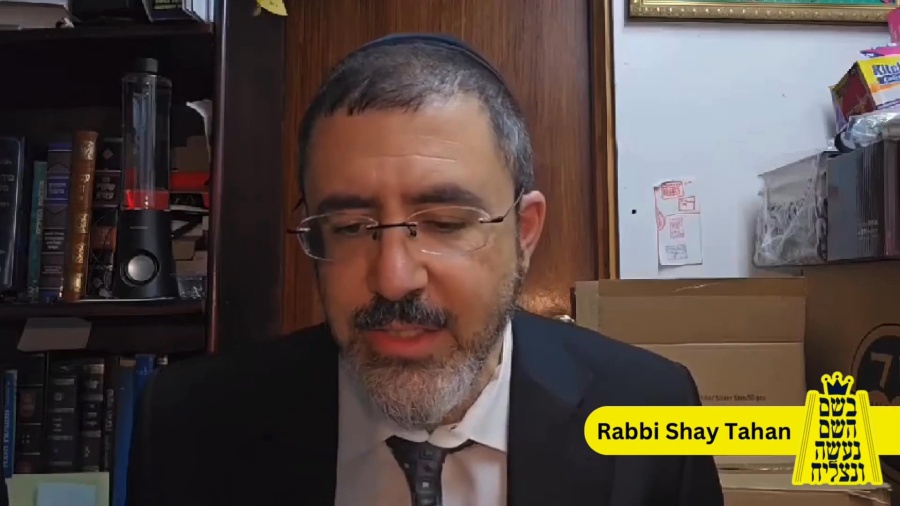 Daily Halacha- Rabbi Shay Tahan: Walking On Shabbat