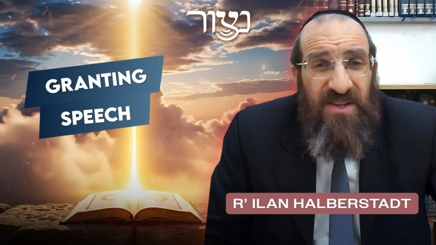 R' Ilan Halberstadt - Granting Speech