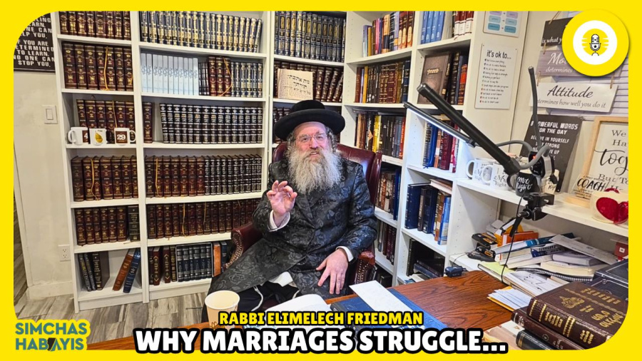 Inside Simchas Habayis with Rabbi Elimelech Friedman - The Perlowitz Show
