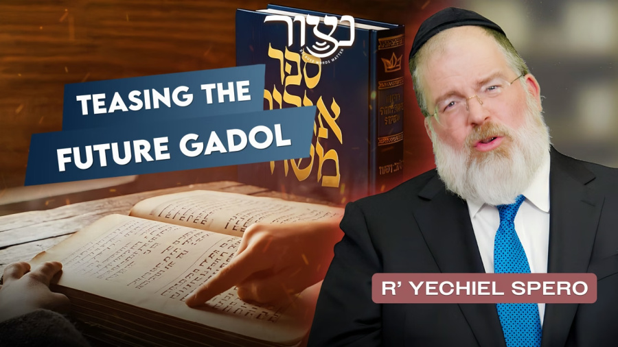 R' Yechiel Spero - Teasing the Future Gadol