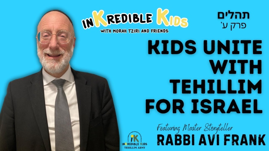 Master Storyteller, Rabbi Avi Frank, on the Tehillim Army