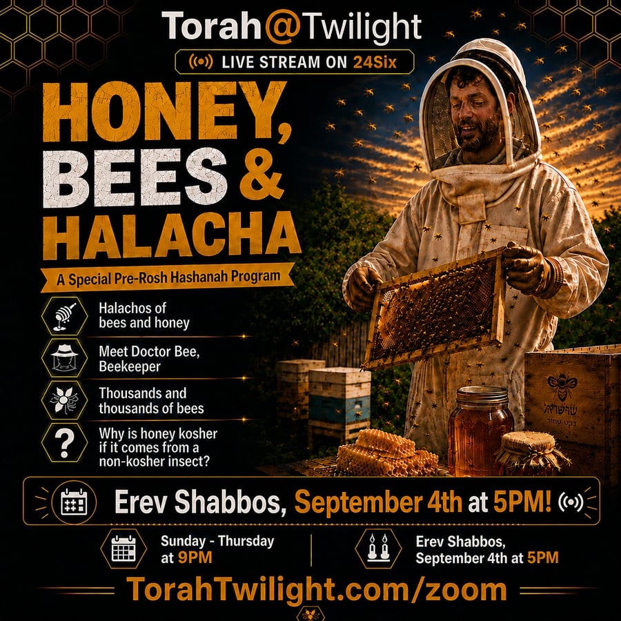 Honey, Bees & Halacha Cover Art